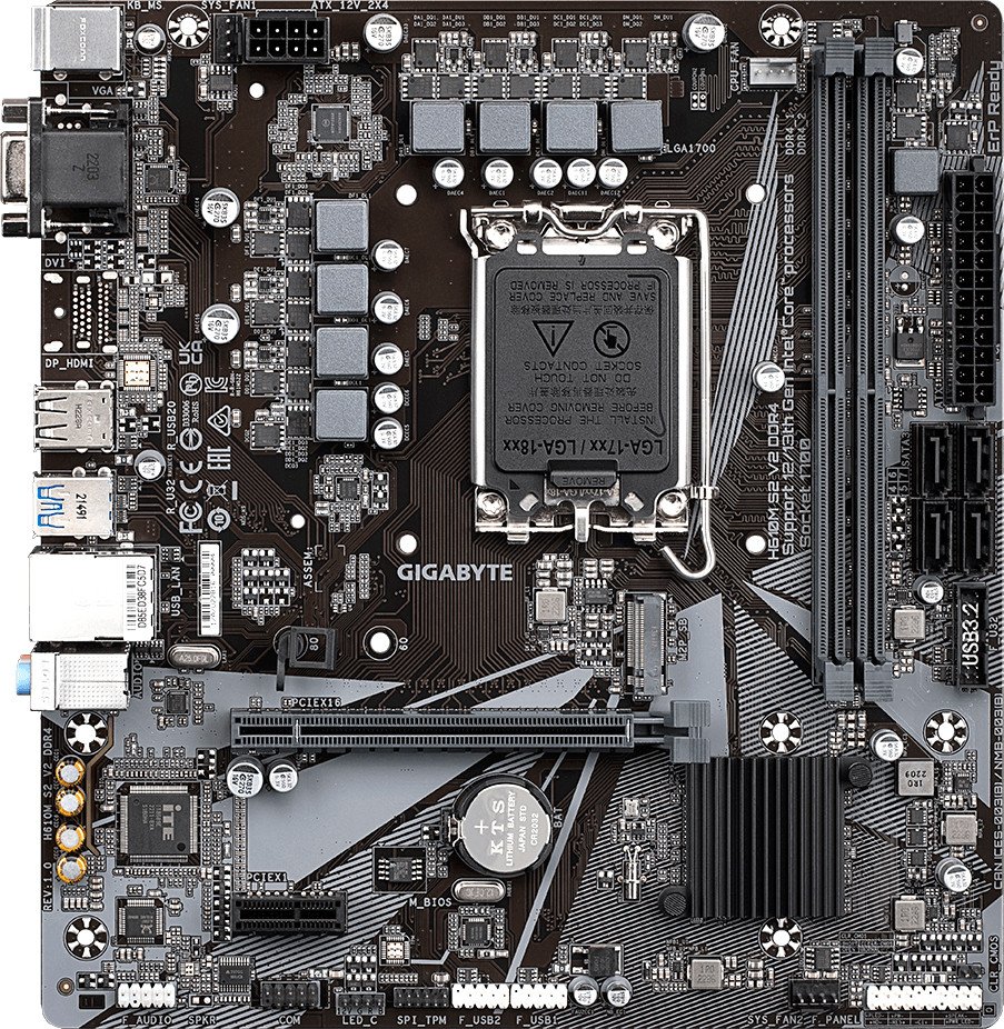 

Материнская плата Gigabyte H610M S2 V2 DDR4 (rev. 1.0)