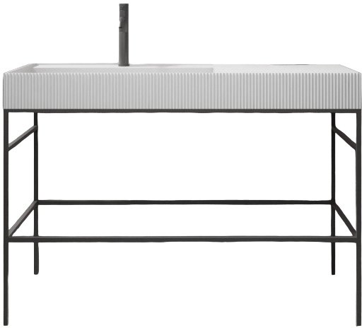 

Abber Консоль с умывальником Stein AS2647 (белый матовый)