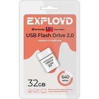 USB Flash Exployd 640 32GB (белый)