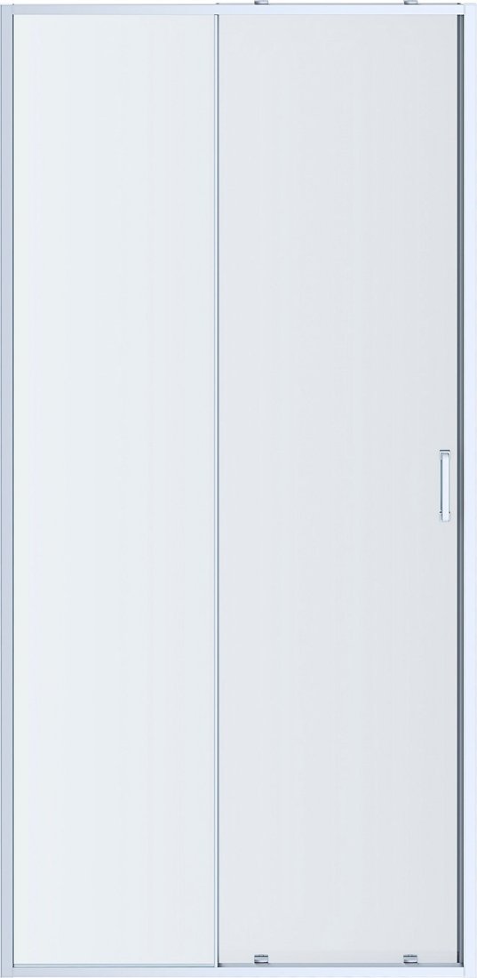 Душевая дверь Aquatek 100x200 AQ ARI RA 10020CH (хром/стекло прозрачное)