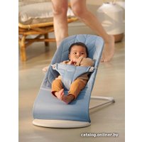 Шезлонг BabyBjorn Bliss Cotton Petal Quilt (голубой)