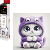 Алмазная мозаика  Феникс+ Котенок-монстрик 71359