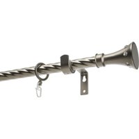 Карниз для штор Sundays Home Лайт Эридан 19мм однорядный (витой, сатин, 1.8м)