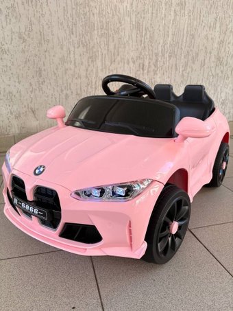 Электромобиль Baby Driver BMW M4 E002BB (розовый)
