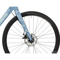 Велосипед Kross Esker 1.0 L/21" 2024 (синий/зеленый глянцевый)