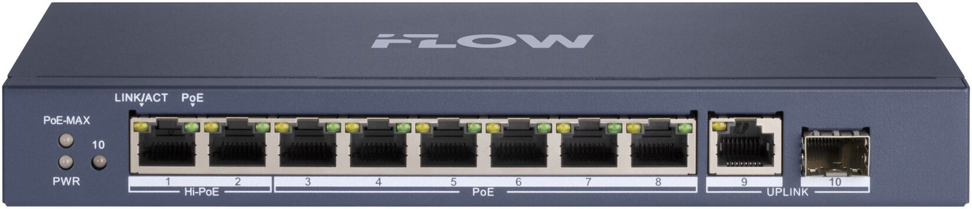 Неуправляемый коммутатор iFlow F-SW-EU610HPOE-V