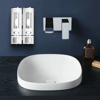 Дозатор для жидкого мыла Saniteco M-50W-2 (двойной)