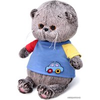 Классическая игрушка BUDI BASA Collection Басик Baby в футболке с машинкой BB-064 (20 см)