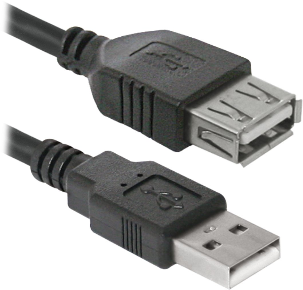 

Кабель Defender USB02-10 USB2.0 AM-AF (3 м)