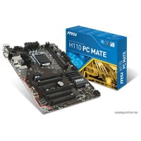 Материнская плата MSI H110 PC MATE