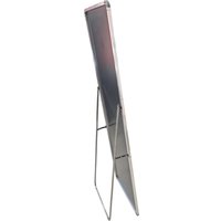 Зеркало Saniteco L-aluminum 160x50 (серебристый)