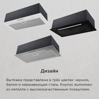 Кухонная вытяжка MAUNFELD Crosby 850LED (белый)