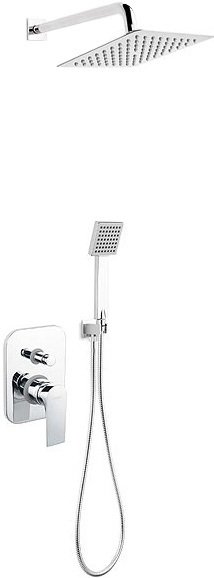 

Душевая система Ferro Algeo Square Set BAQ7P-SET1-S