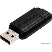 USB Flash Verbatim PinStripe 128GB (черный)