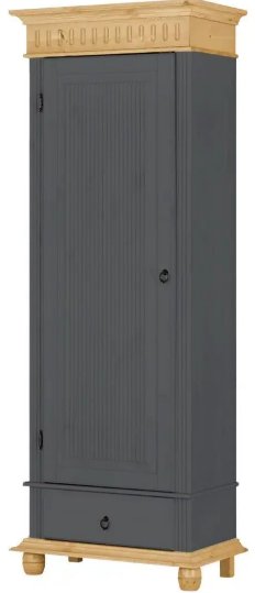 

Шкаф распашной Диприз Helsinki Д.70025.2 (мокрый асфальт/антик)