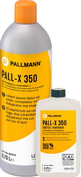 Водно-диспрессионная грунтовка Pallmann Pall-x 350 2К ПУ адгезионная, 1л