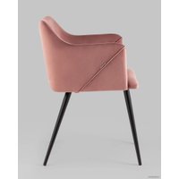 Стул Stool Group Джоэл с подлокотниками vd-joel-b15 (велюр пыльно-розовый)