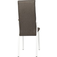 Стул ВВР Прага (бурый/белый, рогожка)