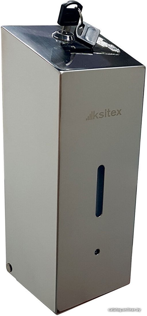 Дозатор для жидкого мыла Ksitex ASD-800S (глянцевый стальной)