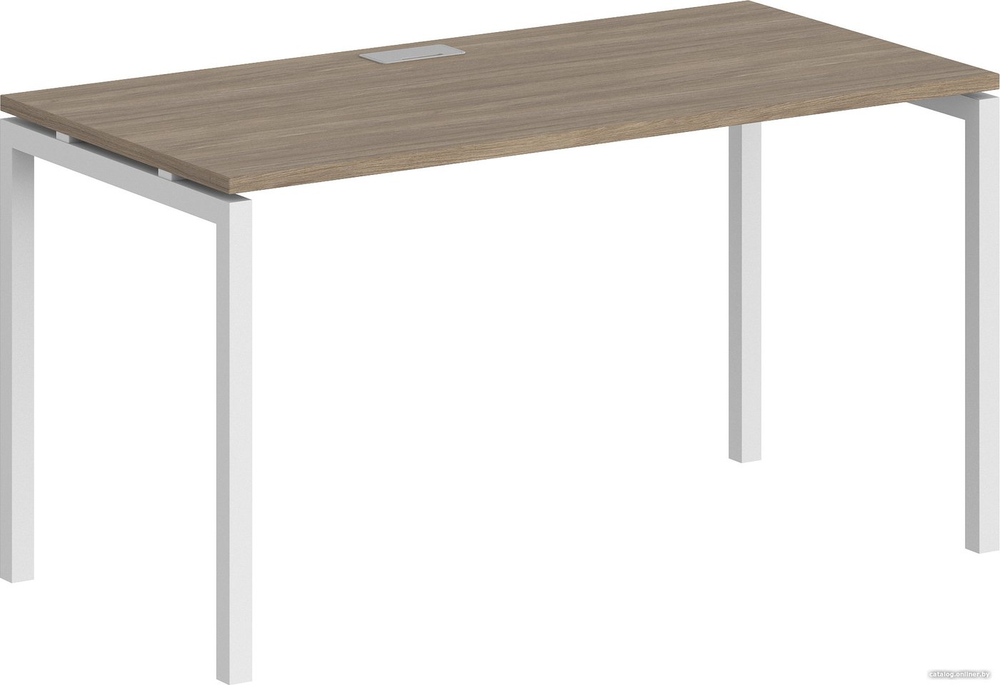 Стол Norden 120x60x75 SG.201.OD.44.WH (дуб темный/белый)