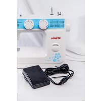 Электромеханическая швейная машина Janete 989 (голубой)