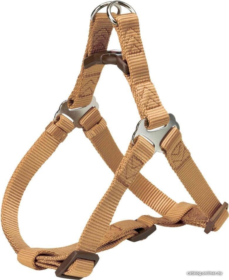 Шлея Trixie Premium One Touch harness XS-S 204314 (карамель)