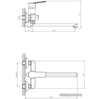 Смеситель Decoroom DR22043