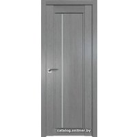 Межкомнатная дверь ProfilDoors 2.70XN L 50x200 (грувд серый, стекло матовое)