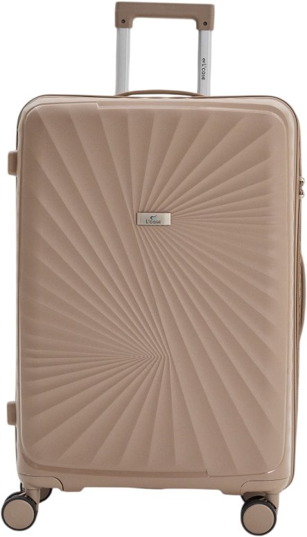 

Чемодан-спиннер L'Case Cancun 25 (M, кофе)
