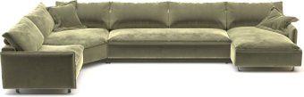 П-образный диван Савлуков-Мебель Next 210051 (зеленый)