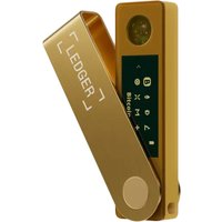 Аппаратный криптокошелек Ledger Nano X (золотистый)
