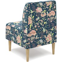 Интерьерное кресло MONOFIX Одос Принт кресло (цветы/микровелюр)