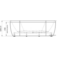 Фронтальный экран под ванну Radomir Вальс Макси 180x80 1-21-0-0-0-188 (фронтальный)