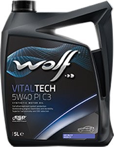 

Моторное масло Wolf Vital Tech 5W-40 PI C3 4л