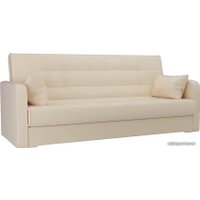 Диван Лига диванов Надежда 103086 (экокожа, бежевый)