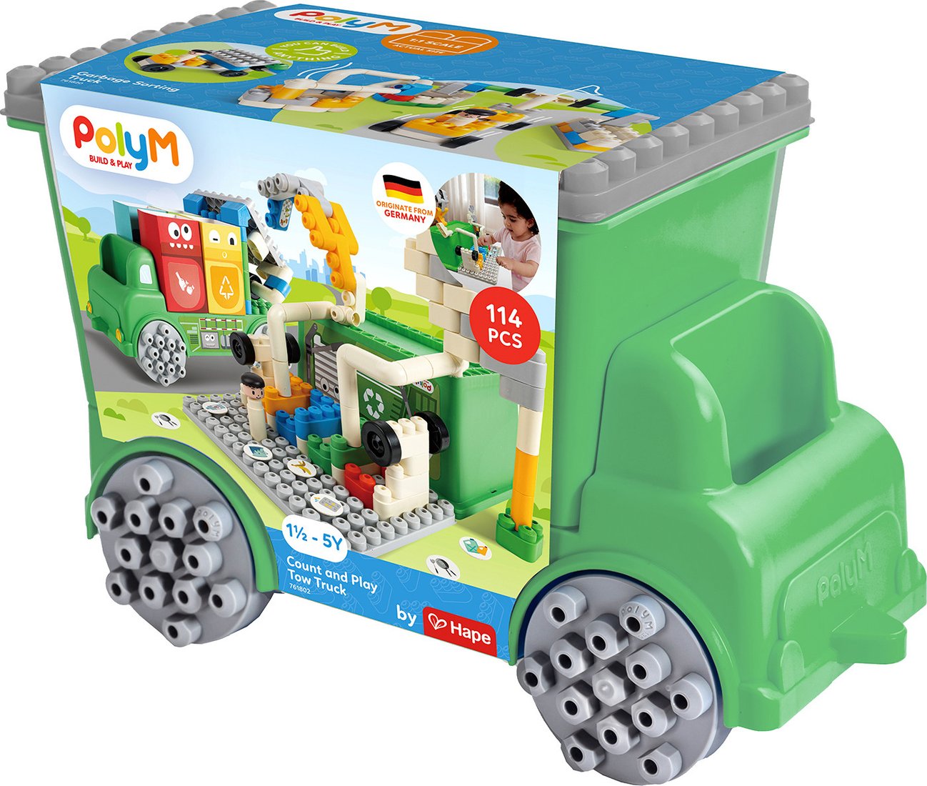 

Конструктор PolyM Креатив. Грузовик для сортировки мусора 761820_HP