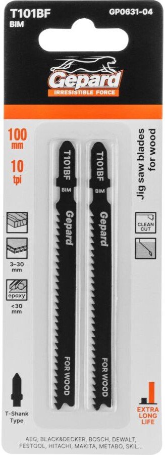 

Набор пильных полотен Gepard GP0631-04