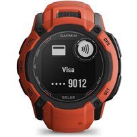 Умные часы Garmin Instinct 2x Solar (красный)