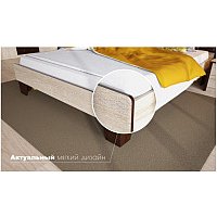 Кровать Империал Эшли 140 (венге/дуб сонома)