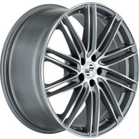 Литые диски MAK Leipzig 21x9.5" 5x112мм DIA 66.45мм ET 25мм Gun Met-Mirror Face