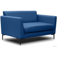 Диван Brioli Куно М двухместный (L18/синий)