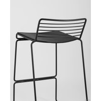 Стул Stool Group Danny (черный с черной подушкой)