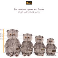 Классическая игрушка BUDI BASA Collection Басик в зеленой курточке Ks19-185 (19 см)