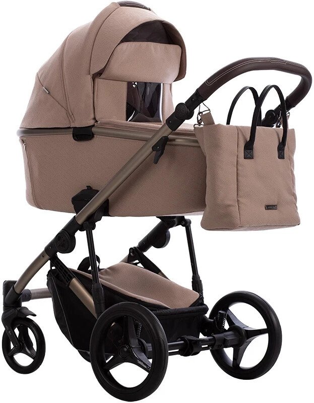 

Универсальная коляска BEBETTO Loren Premium Class Sand (2 в 1, Sand 02/бежевый)