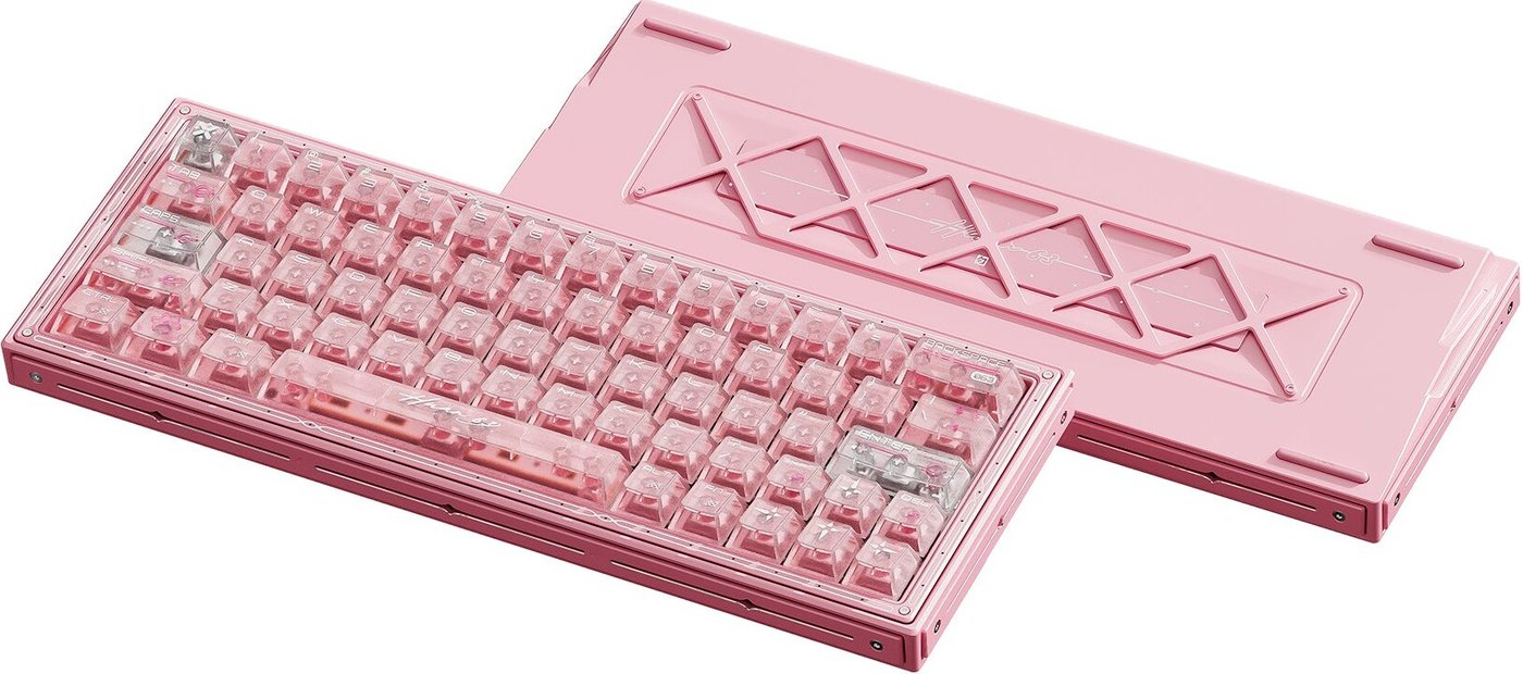 Клавиатура WLMouse HUAN63 HE (Gateron Starlight, розовый)