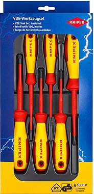 

Набор отверток Knipex KN-002012V04 (6 предметов)