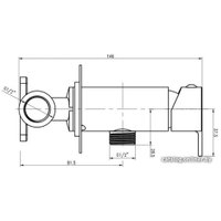 Гигиенический душ Gross Aqua Bidet GA042602MB