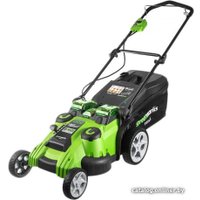 Газонокосилка Greenworks G40LM49DBK4 (с 1-м АКБ 4 Ah)