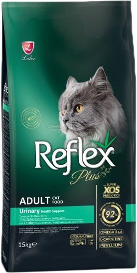 

Сухой корм для кошек Reflex Plus Urinary Adult Chicken 15 кг