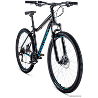 Велосипед Forward Sporting 29 2.0 disc р.17 2021 (черный/синий)